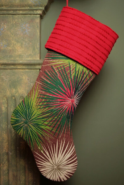 Starburst ������ �������� ���� ����������� ���� Vintage Barkcloth ��������� ����� � Vintage ������� ������